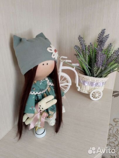 Текстильная кукла, интерьерная