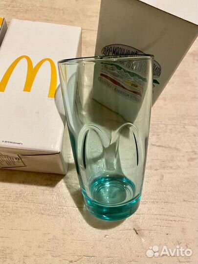 Новые стаканы McDonalds Макдональдс бирюзовые