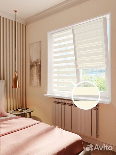 Рулонные шторы Блэкаут Зеленые RAL3741