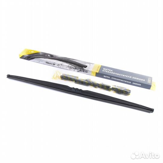Щетка стеклоочистителя зимняя 700 мм каркасная 1 ш