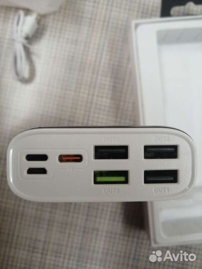 Повербанк power bank Borofone BT01 40 000 мАч 4USB