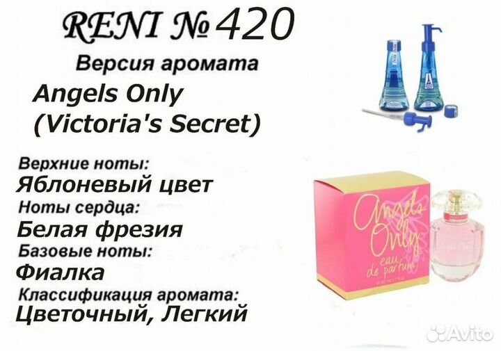 Духи Reni 420 20мл