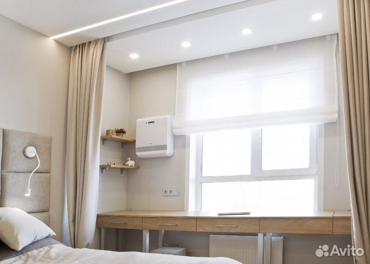 Рабочая зона у окна на заказ, мдф