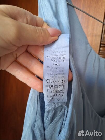 Топ шелковый