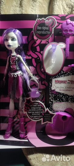 Monster high Spectra G1 Creeproduction в коробке