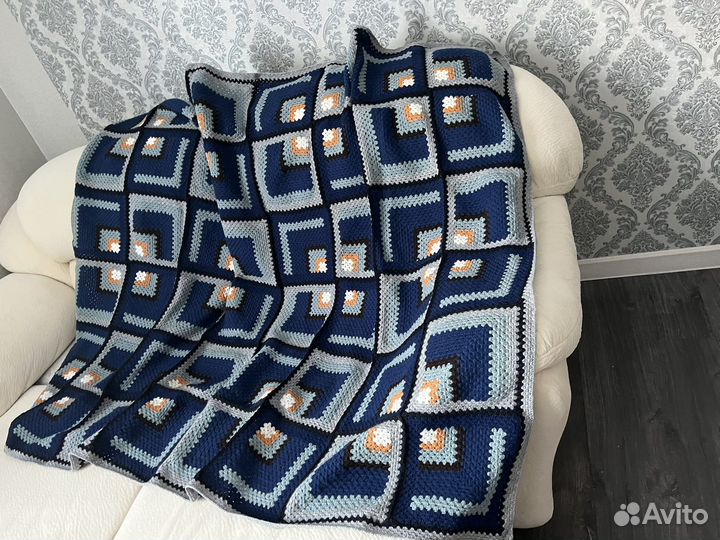 Плед ручной работы