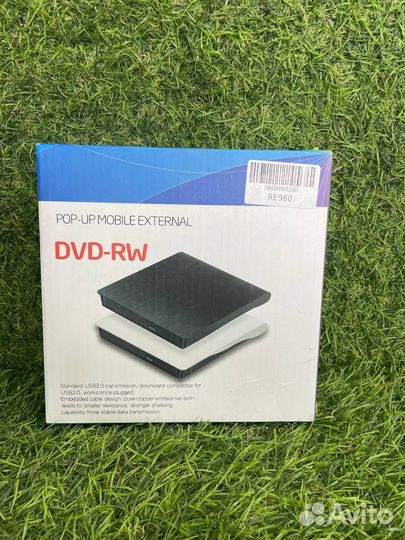 Дисковод внешний привод для ноутбука и пк CD DVD