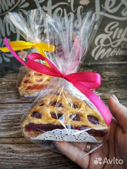 Мыло ручной работы Пирог