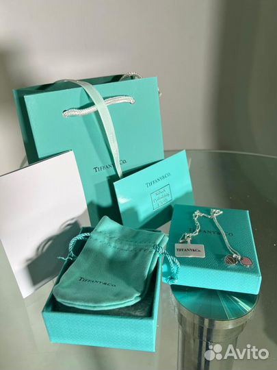 Цепочка с кулоном в виде сердца Tiffany