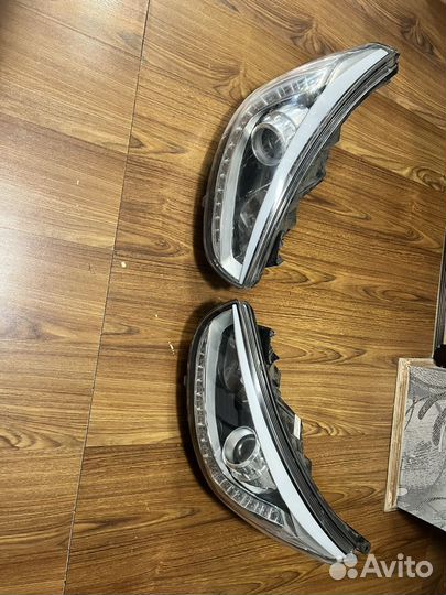 Фара hyundai solaris 1 с линзами LED донор