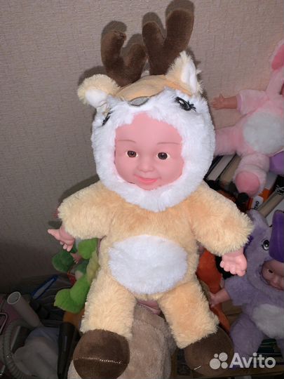 Мягкие пупсики в костюмчиках