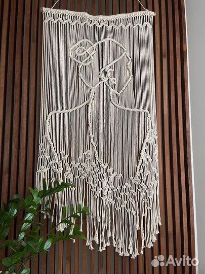 Макраме панно