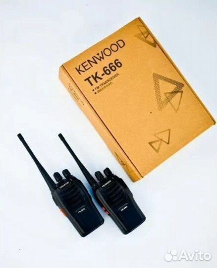 Рации kenwood TK-666 новые