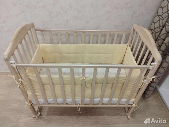 Детская кровать 120х60 от 0 лет