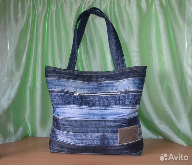 Сумка женская из джинсы