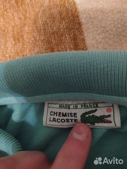 Поло lacoste оригинал
