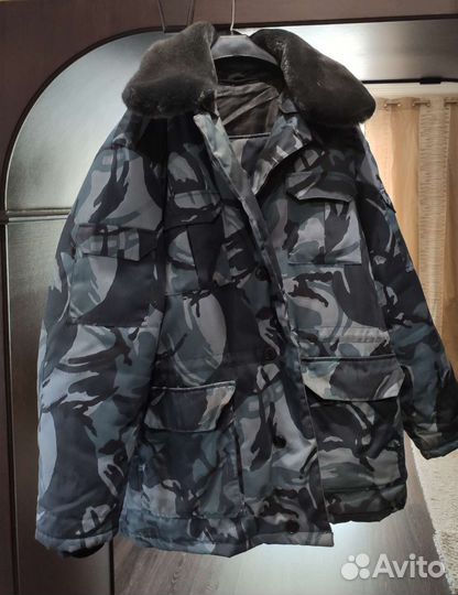 Бушлат военный зимний