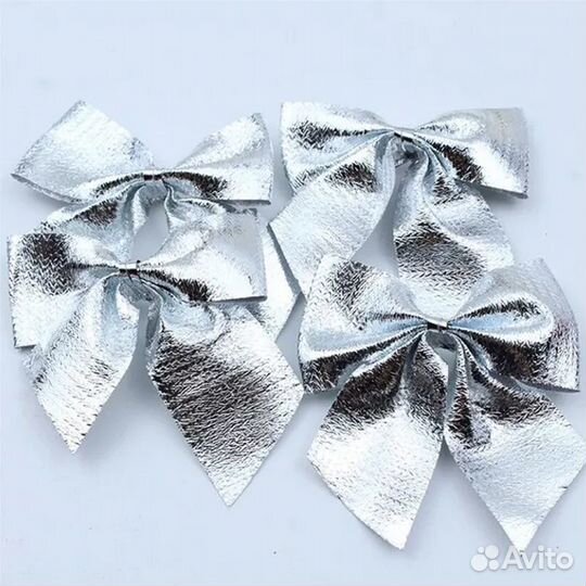 Бантики новогодние на ёлку