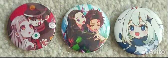 Аниме значки