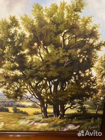 Картина пейзаж холст, масло. Круткин В