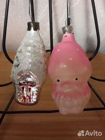 Елочные игрушки СССР