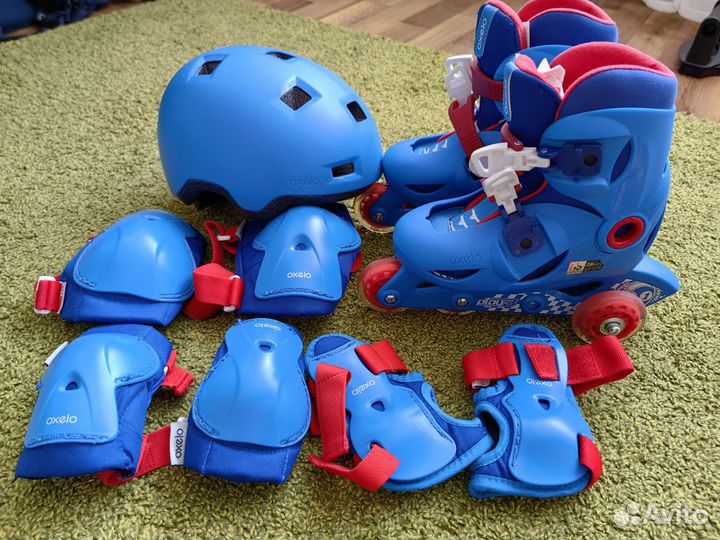 Детские ролики и защита