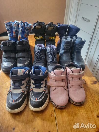Обувь пакетом зима осень весна с 28- по31 р