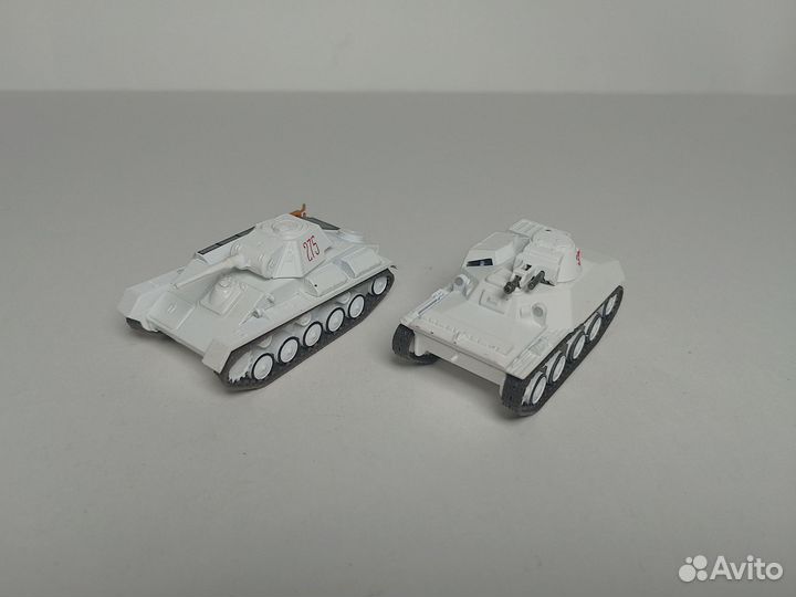 Танки Т-10/Т-40 1:72