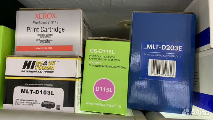 Картридж Samsung, Hp, Xerox, Canon