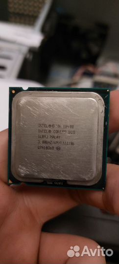 Процессор Intel Core 2 Duo E8400 3.00HZ/6M/l333/06