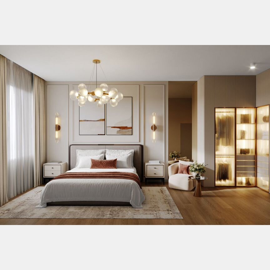 2-к. квартира, 61,2 м², 4/29 эт.