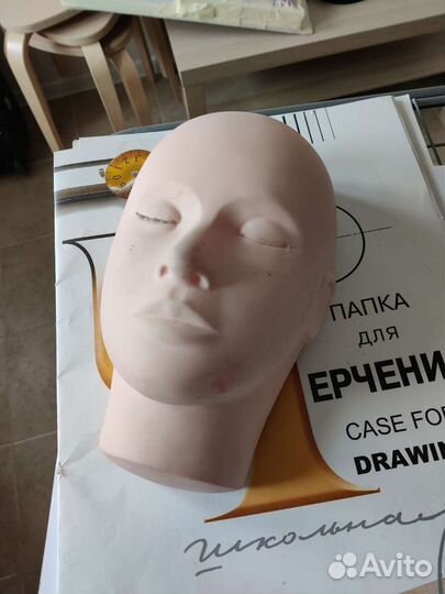 Манекен для наращивания ресниц