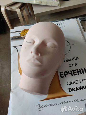Манекен для наращивания ресниц