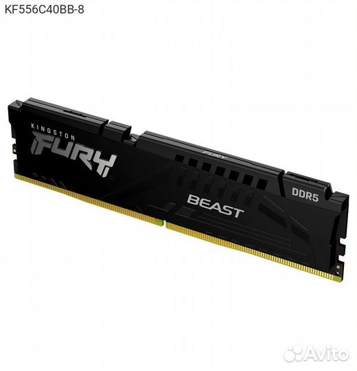 Модуль памяти Kingston fury Beast Black 8GB dimm D