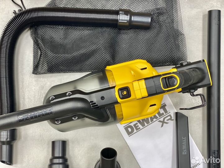 Аккумуляторный пылесос dewalt DCV501LN