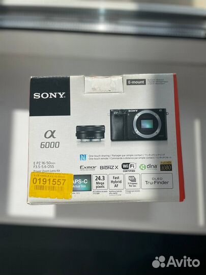 Камера sony a6000