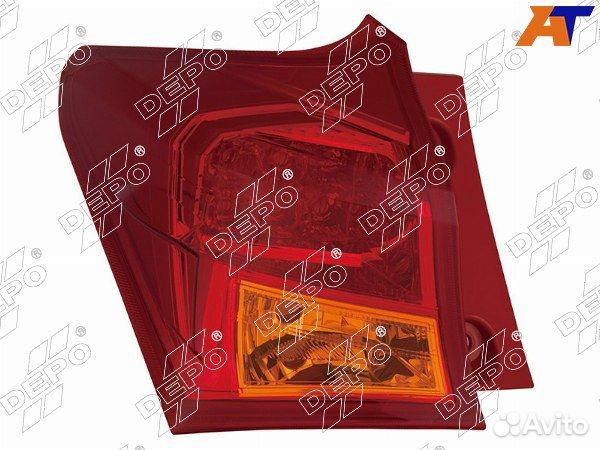 Фонарь задний toyota auris ZE18 12- 5D