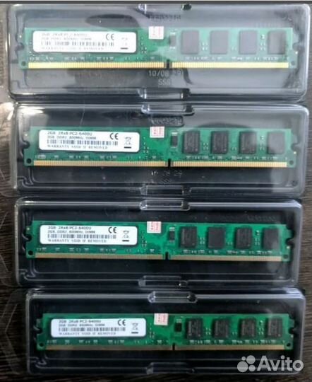 DDR2 Оперативная память для пк 800mhz 2gb