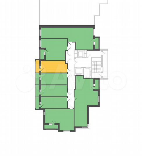 Квартира-студия, 21 м², 17/25 эт.