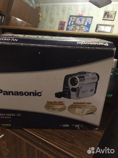 Видеокамера panasonic nv-gs33