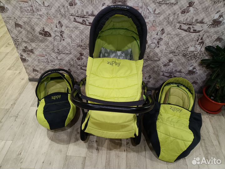 Коляска tutis zippy 3 в 1