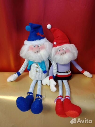 Кукла ручной работы интерьерная Гном