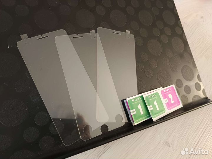 Защитное стекло iPhone 8plus(3шт)