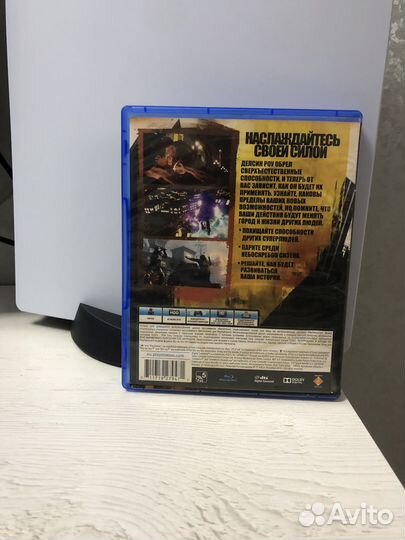 Игра для приставки Infamous second son ps4