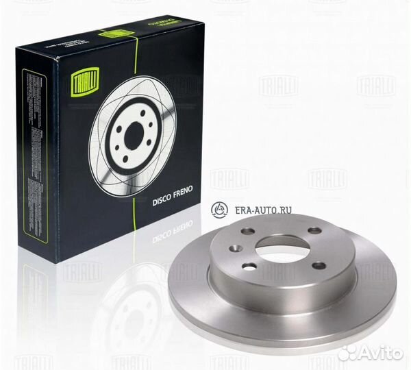 Trialli DF210204 Диск тормозной зад
