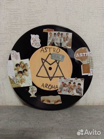 Декоративные виниловые пластинки kpop BTS TXT