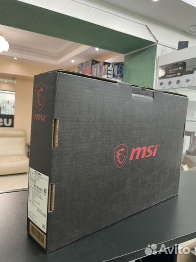 Игровой ноутбук msi i7/8gb/1650/512gb