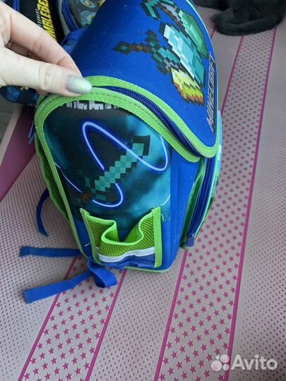 Рюкзак школьный Майнкрафт, Minecraft