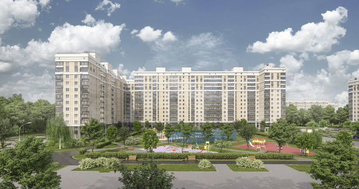 3-к. квартира, 58 м², 2/14 эт.