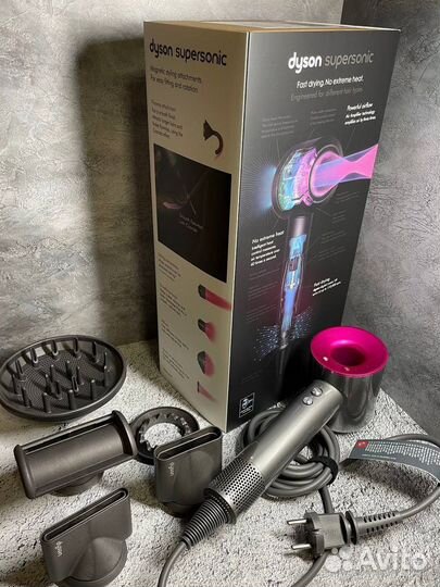 Фен dyson supersonic hd08 малайзия новый гарантия